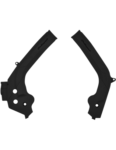 KTM SX,SX-F,XC,XC-F - Frame Protector Black - 2016-18 Models Polisport 8466600001