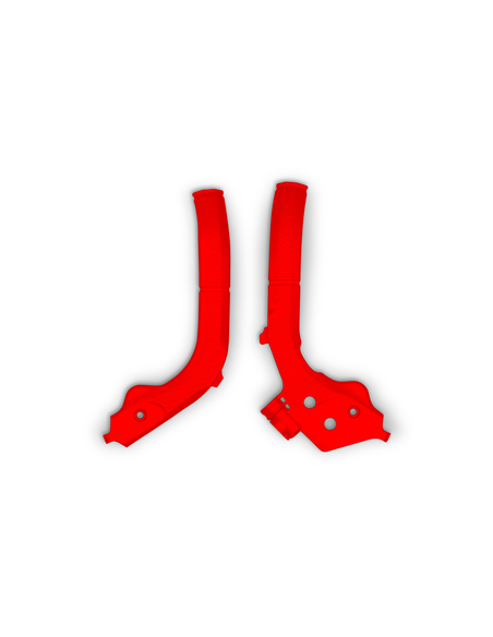 Protectores de chasis UFO GASGAS rojo GG07138-062