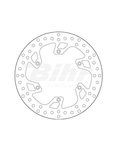Disco de freno Brembo 68B407B8