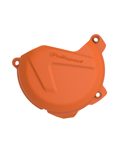 KTM 250,350 XC-F/SX-F - Protetor de Tampa de Embraiagem Laranja - Modelos 2012-15 Polisport 8447800002