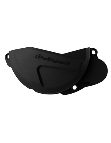 KTM 250,300 XC/SX EXC/XC-W - Clutch Cover Protection Black -2017-20 Models Polisport 8461700001