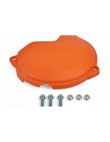 KTM 250,300 XC / SX EXC / XC-W - Protector Tapa de Embragatge Taronja - Models 2017-20 Polisport 8461700002