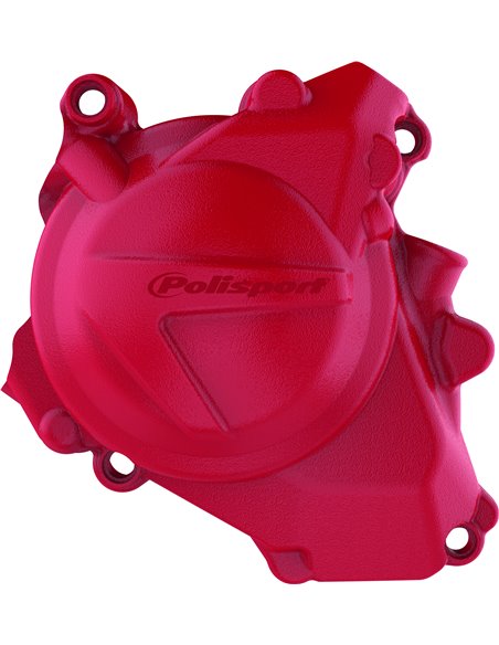 Honda CRF450R,CRF450RX - Protecteur Couvercle Allumage Rouge - Modèles 2017-20 Polisport 8462700002