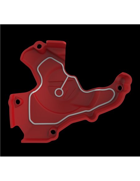 Honda CRF450R - Protector Tapa Encendido Rojo - Modelos 2010-16 Polisport 8461200002