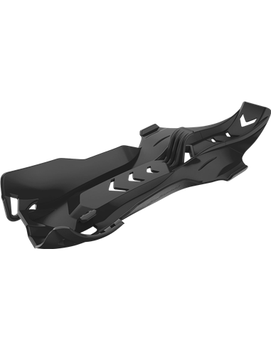 KTM 250 SX - Fortress Skid Plate with Linkage Guard Black - 2006-16 Models Polisport 8469000001