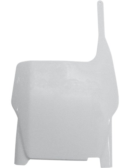 Porta-nombre davanter UFO-Plast Honda blanc HO03633-041