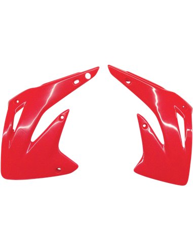 Couvre radiateur UFO-Plast Honda rouge HO03630-070