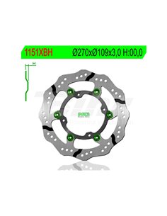 Brake disc NG 1151XBH 269.5 x 109 x 3.0