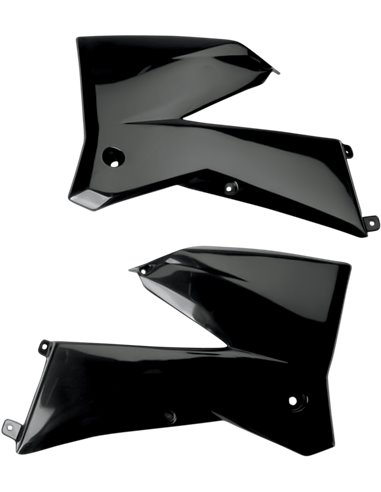 Tampas do radiador Ktm Sx-Sx-F-Exc pretas Kt03084-001 UFO-Plast
