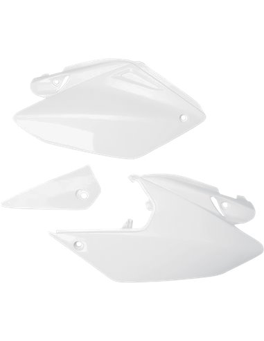 Rear side covers UFO-Plast Honda white HO03647-041