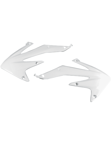 Radiator covers Honda Crf450X white Ho04600-041 UFO-Plast
