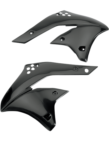 Bouchons de radiateur Kawasaki Kxf250 noir Ka03767-001 UFO-Plast