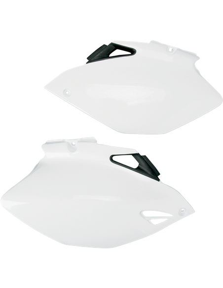 Caches latéraux Yamaha Yz250-450F blanc Ya03883-046 UFO-Plast