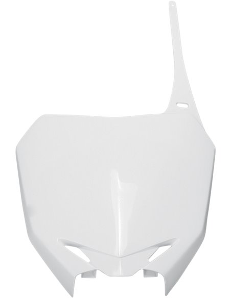 Front number holder UFO-Plast Suzuki white SU04919-041