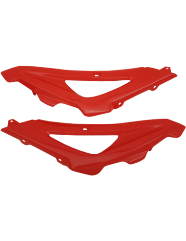 Upper radiator covers s Husqvarna Te-Tc 250-310-450-510 Red Hu03321-062 UFO-Plast