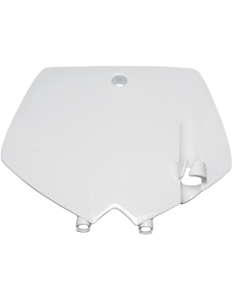 Porte-numéro de couvercle avant Ktm 65Sx blanc Kt03071-047 UFO-Plast