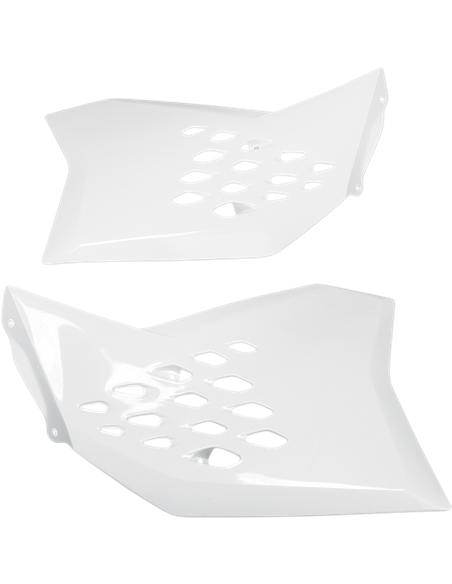 Cache radiateur Ktm Sx-Sx-F-Exc blanc Kt03095047 UFO-Plast