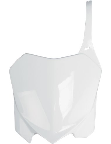 Porta-número delantero UFO-Plast Honda blanco HO04639-041