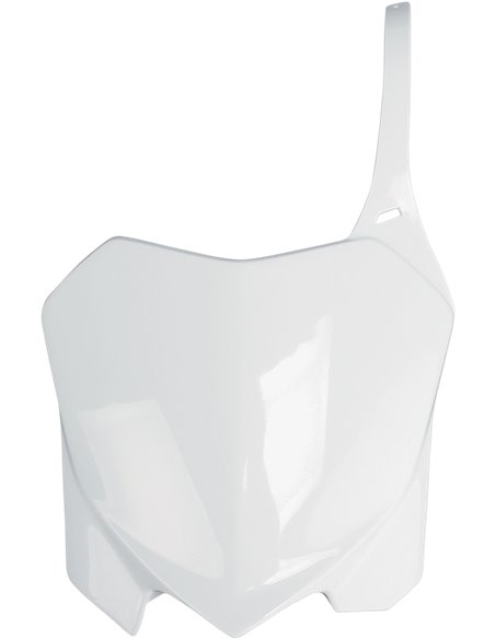 Porta-número delantero UFO-Plast Honda blanco HO04639-041