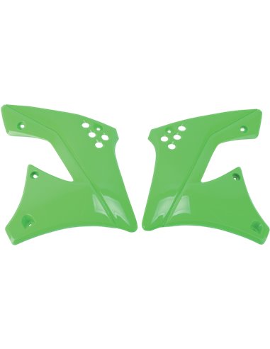 Caches radiateurs Kawasaki Kxf250 Kx-green Ka04703-026 UFO-Plast