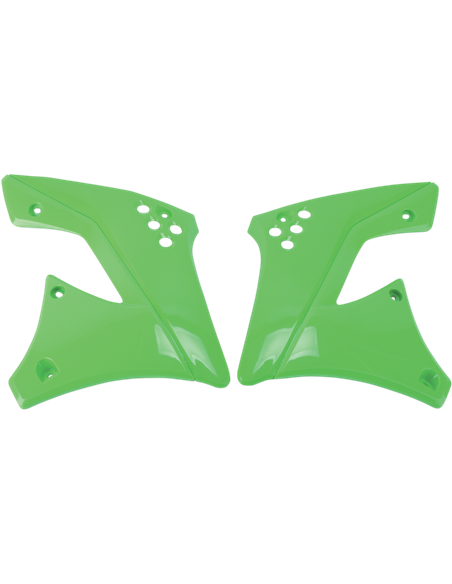 Caches radiateurs Kawasaki Kxf250 Kx-green Ka04703-026 UFO-Plast