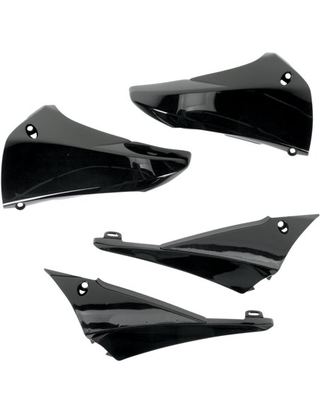 Upper radiator caps UFO-Plast Yamaha black YA04823-001