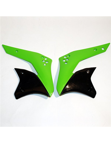 Bouchons de radiateur Kawasaki Kxf250 noir-Kx-vert Ka03783-026 UFO-Plast