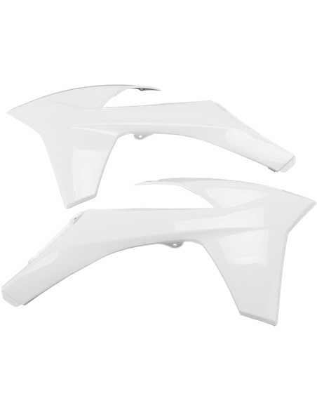 Radiator covers Ktm Sx-Sx-F-Exc white Kt04022-047 UFO-Plast