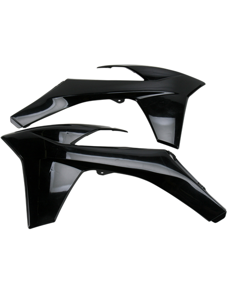 Tampas do radiador Ktm Sx-Sx-F-Exc pretas Kt04022-001 UFO-Plast