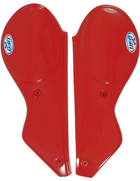 Caches latéraux Vintage Maico 250-490Cc (81-83) Rouge UFO-Plast ME08060-B