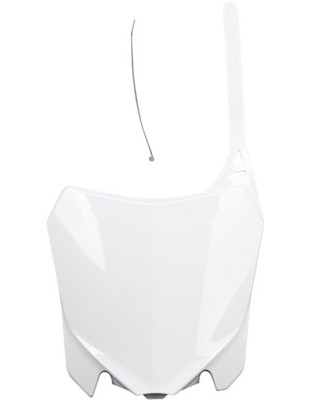 Porta-número frontal UFO-Plast Honda branco HO04656-041