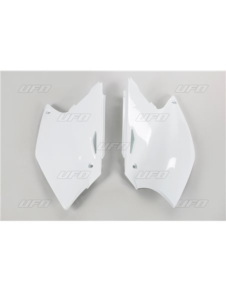 Tampas laterais Suzuki Rmz250 branco Su03932-041 UFO-Plast
