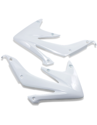 Radiator covers Honda Crf450X white Ho04634-041 UFO-Plast
