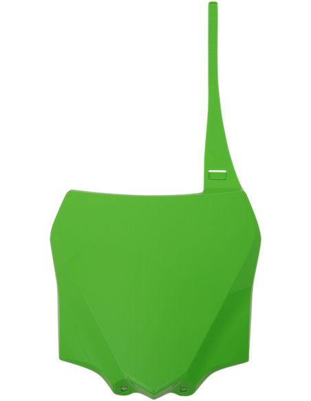 Porta-número frontal Kawasaki KX85 UFO-Plast verde