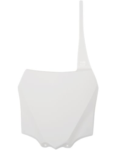 Porte-numéro de couvercle avant Kawasaki Kx85 blanc Ka04730-047 UFO-Plast