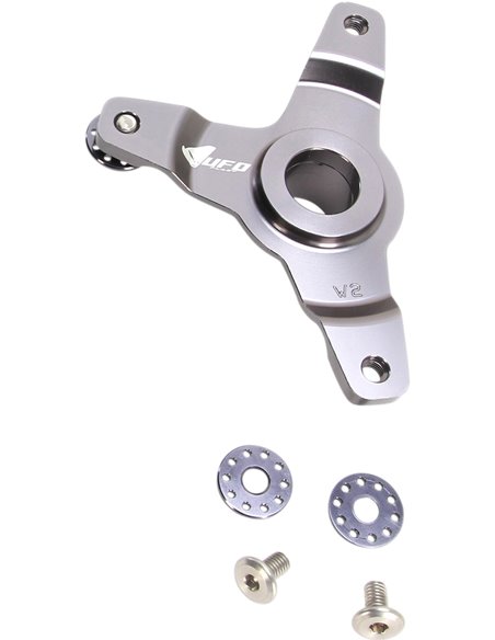 Kit protetor de disco frontal Kawasaki Kxf250-450 preto Ka04741-001 UFO-Plast