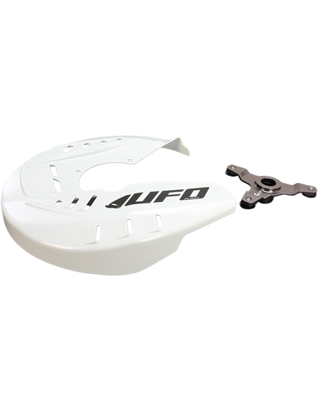 Protector de disco delantero Kit Kawasaki Kxf250-450 blanco Ka04741-041 UFO-Plast
