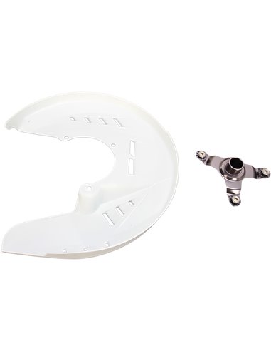 Protector de disco delantero Kit Kawasaki Kxf250-450 blanco Ka04741-041 UFO-Plast