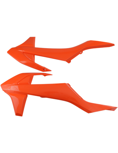 Cache radiateur Ktm Sx-Sx-F-Exc orange Kt04061-127 UFO-Plast
