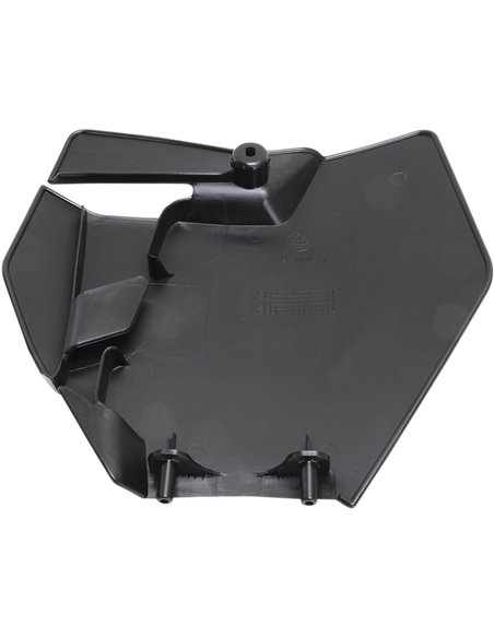 Tapa frontal porta-nombre Ktm negre Kt04063-001 UFO-Plast