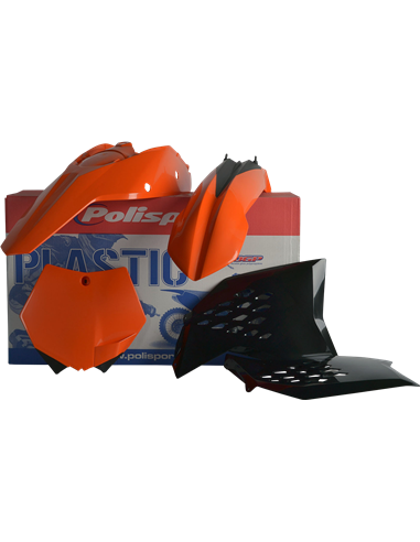 KTM SX/SX-F - MX Kit Plastique Couleur OEM - Modèles 2007-10 Polisport 90121