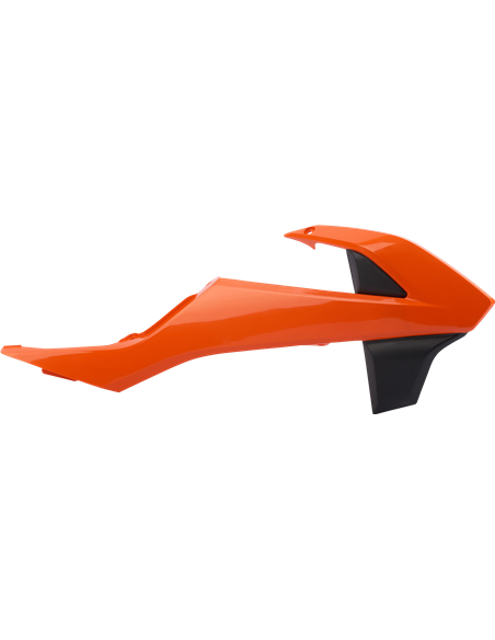 KTM SX,SX-F,XC-F - Tampas de Radiador Laranjas/Pretas - Modelos 2016-18 Polisport 8417800001