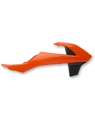 Tapas radiador SX65 16-18 OR/BK Polisport 8417900001