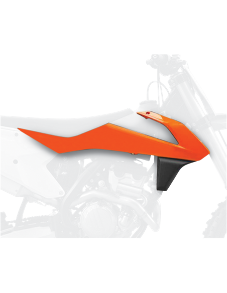 Tampas do radiador SX65 16-18 OR / BK Polisport 8417900001