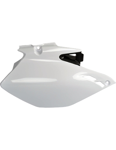 Yamaha WR250F - Tampas Laterais Pretas/Branca - Modelos 2007-14 Polisport 8604300001