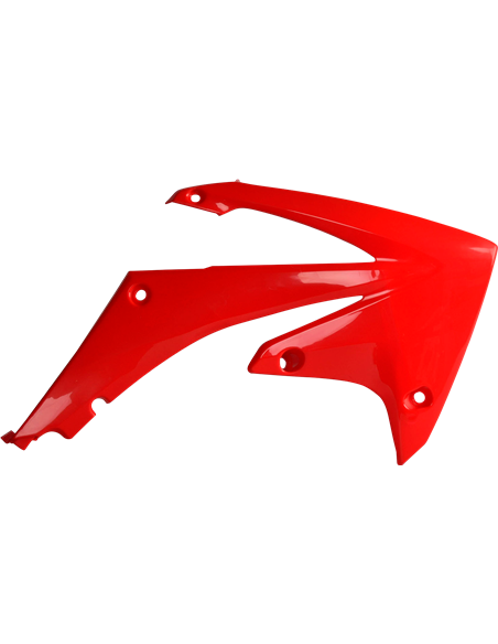 Honda CRF250R - Tampas de Radiador Vermelhas - Modelos 2010-13 Polisport 8412700001