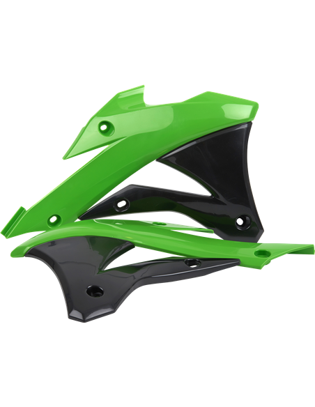 Tampas do radiador KX85 14-18 GN / BK Polisport 8417300001