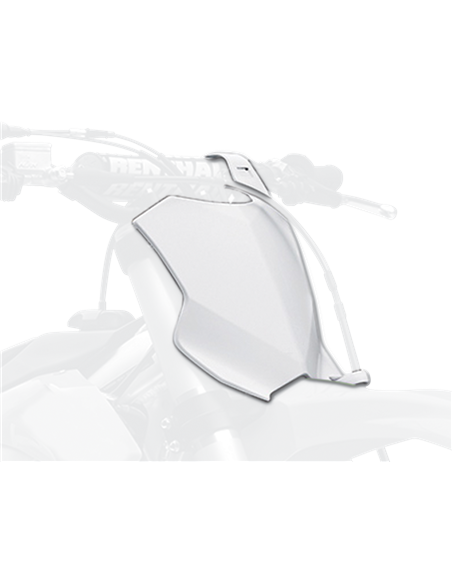 Capa frontal placa de matrícula KX85 14-18 WH Polisport 8662900002