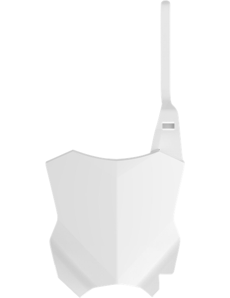 Kawasaki KX250F - Porta Números Delantero Blanco - Modelos 2017-20 Polisport 8665900002