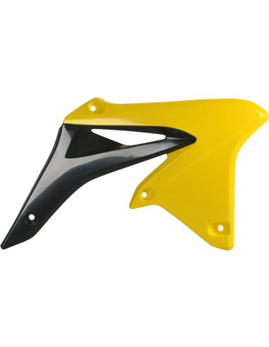 Tapes radiador RMZ250 10-18 BK / YL Polisport 8413600003